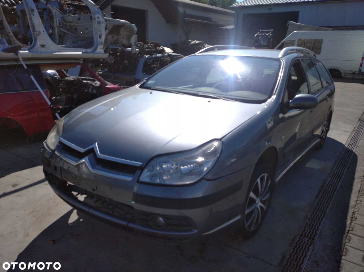 CITROEN C5 II 2 MASKA PRZÓD POKRYWA SILNIKA EYTC - 2