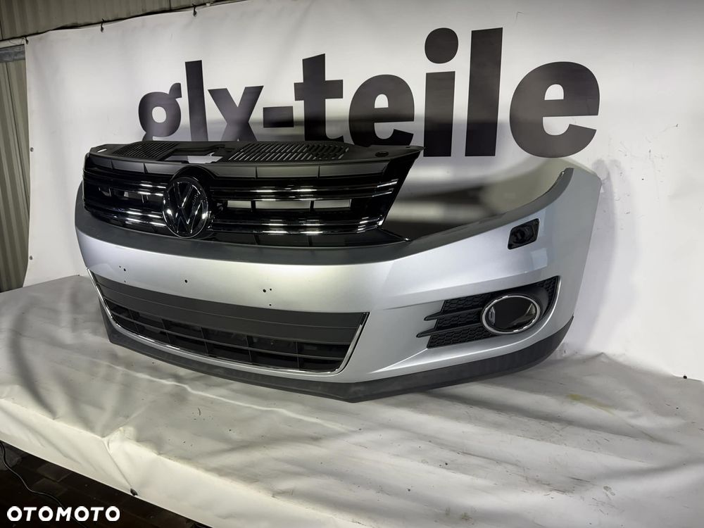 Vw Tiguan I 5N Lift Zderzak Przód Przedni 11-15 LA7W Sprysk. 5N0807221K - 2