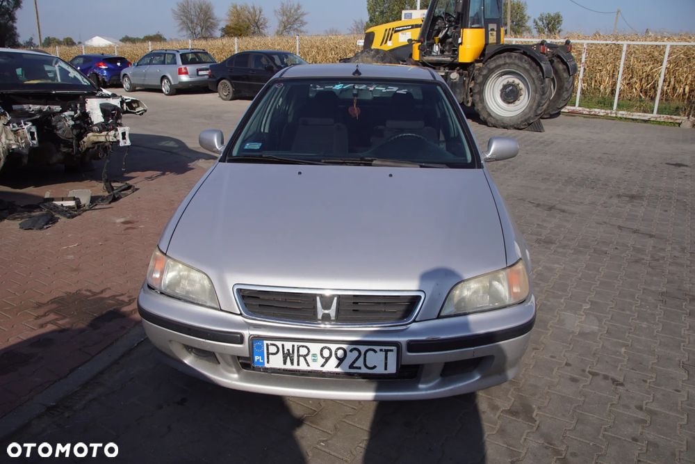Auto na części - Honda Civic VI 1.4 16V 90 KM D14Z4 NH614M 1999R Silnik Skrzynia Drzwi Maska Klapa Zderzak Błotnik Lampa Szyba Lusterko Deska Kokpit Sterownik Moduł Czujnik Licznik Kierownica Panel - 2