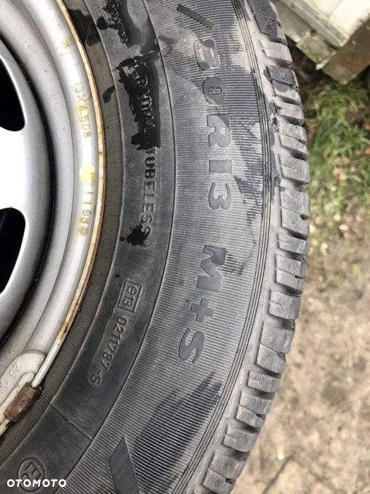 Koła kompletne subaru libero 155/80R13 Dębica - 4