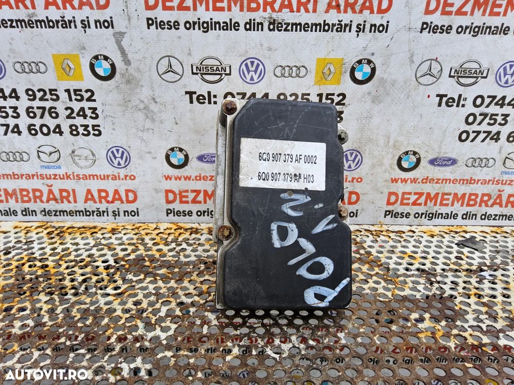 Modul ABS Vw Polo 9n cod 6q0614117s unitate abs ecu calculator abs seat ibiza skoda fabia - 1
