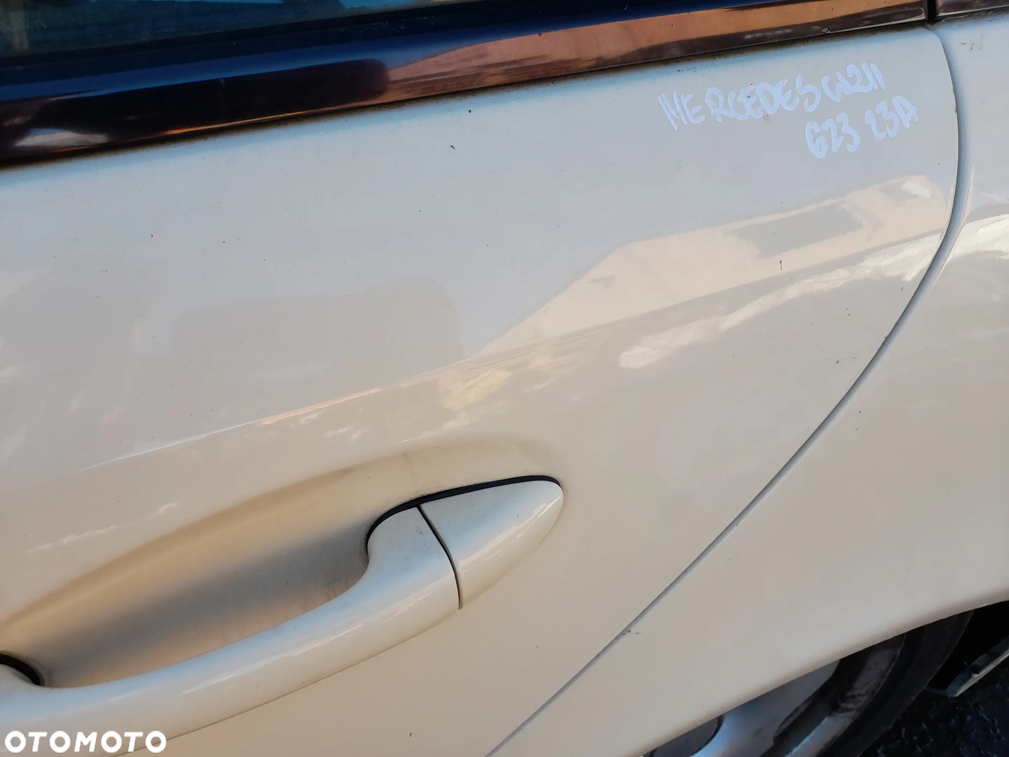 MERCEDES KLASA E W211 DRZWI LEWY TYŁ LEWE TYLNE 623 - 7