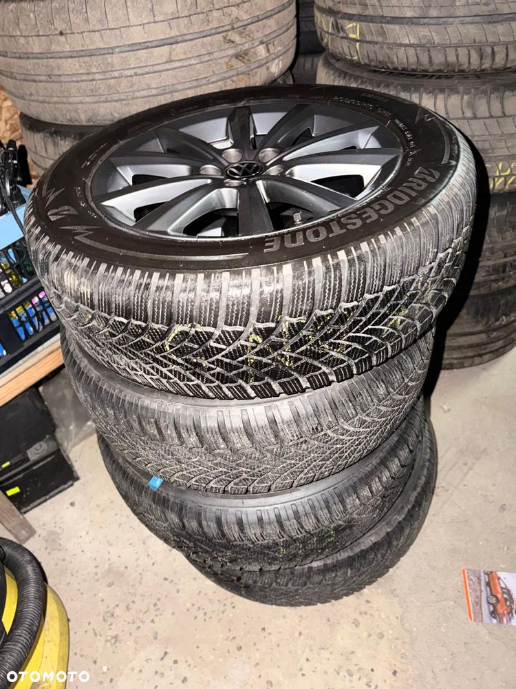 OKAZJA FELGI KOLA VW 2GM T-CROSS POLO ARONA KAMIQ TAIGO 5x100 BRIDGESTONE BLIZZAK 205/60/16 - 5