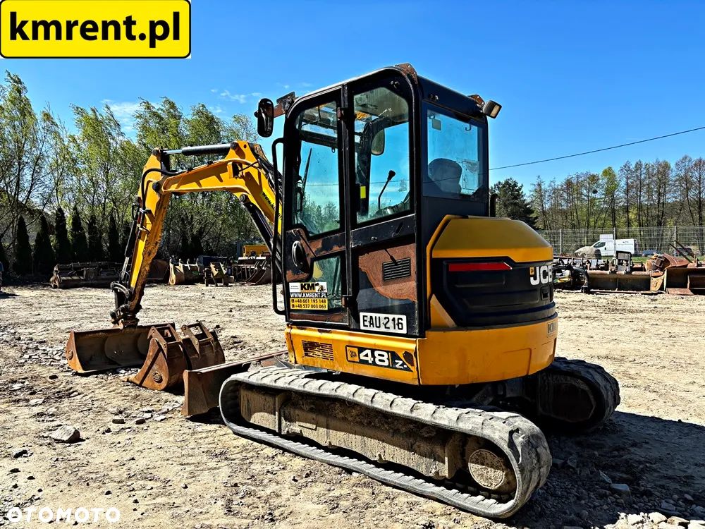 JCB 48Z-1 MINI-KOPARKA 2017R. | JCB 8040, 8050, 51, 55, KUBOTA KV VOLVO ECR 48, KOMATSU PC50, CAT 305 - 19