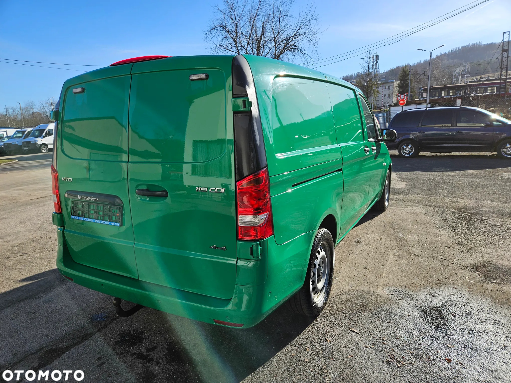 Mercedes-Benz Vito 4x4 automat 190ps long navi klima hak rej.04/ 2020 - 21