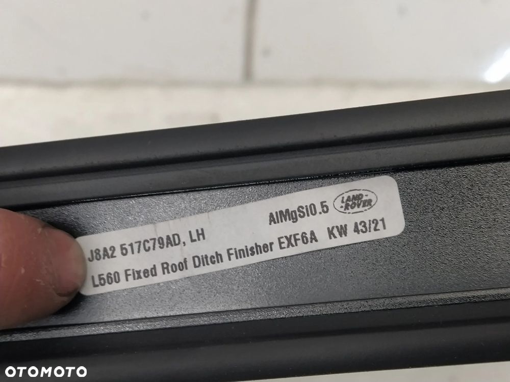 RANGE ROVER VELAR L560 LISTWA NAKŁADKA DACHOWA LEWA PRAWA NOWY ORYGINAŁ - 18