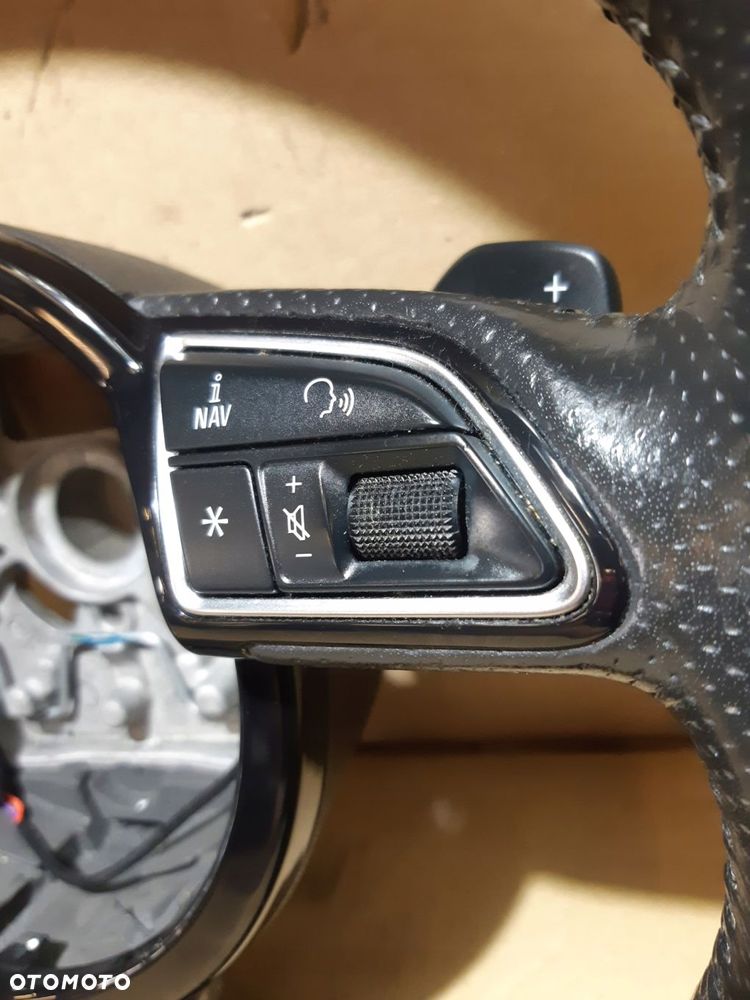 audi a6 c7 kierownica s-line skóra multifunkcja łopatki 8x0419091m - 8