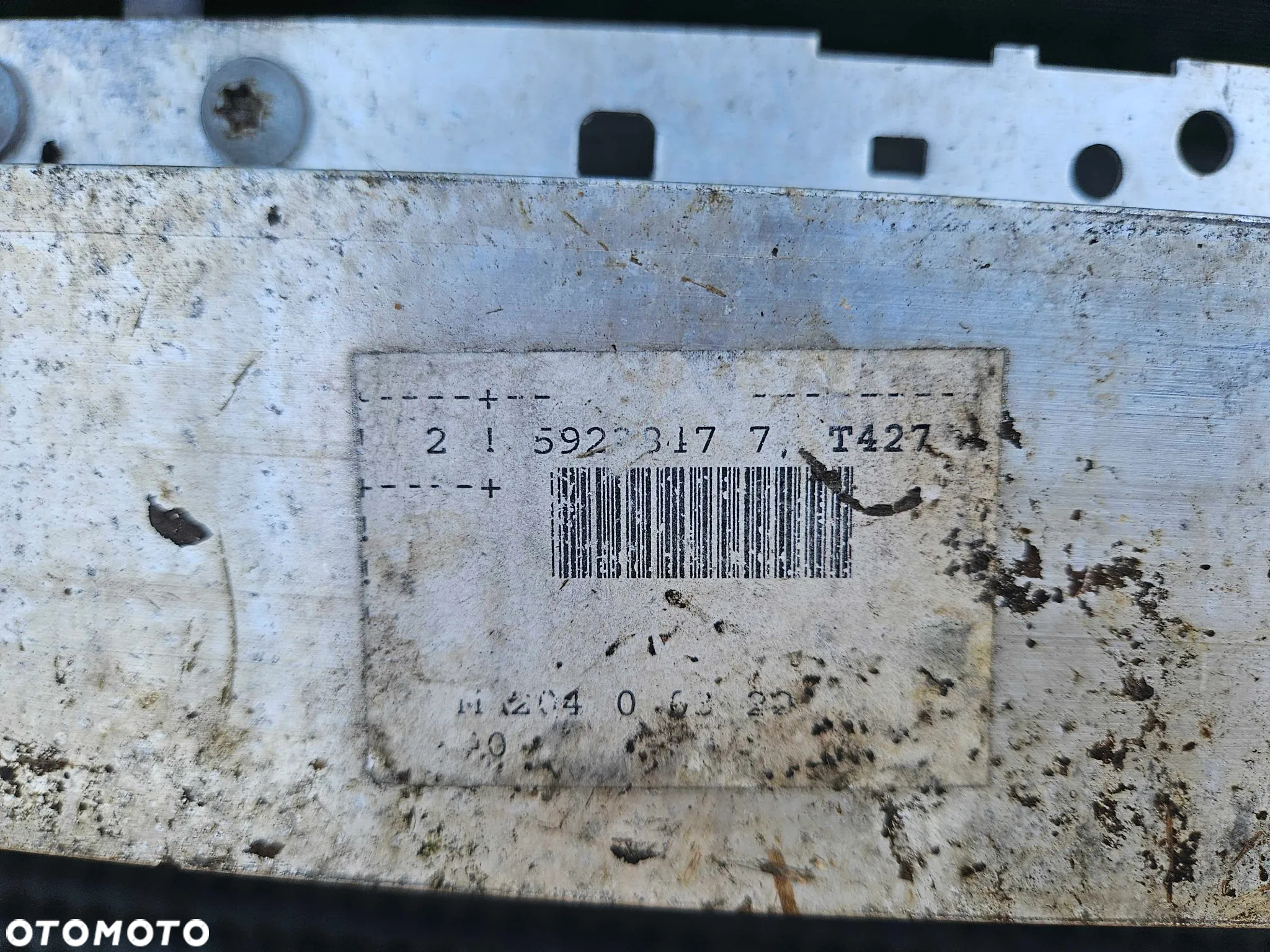 Belka A2046205834 Rama Zderzaka Przod Przednia Strefa Zgniotu Klakson Czujniki Mercedes W204 C-klasa - 8