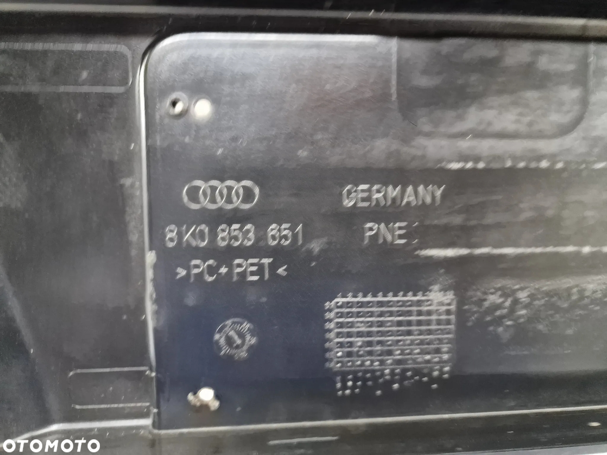 AUDI A4 B8 8K0 07- CZARNA ATRAPA / GRILL PRZEDNI PRZÓD , NR 8K0853651 , NR AUKCJI GL298 - 14