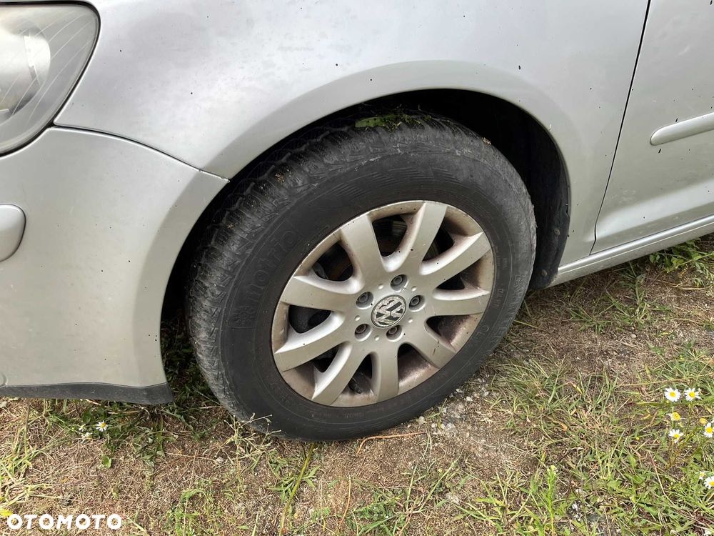 koła felgi alu aluminiowe z oponami zima vw caddy golf v plus touran