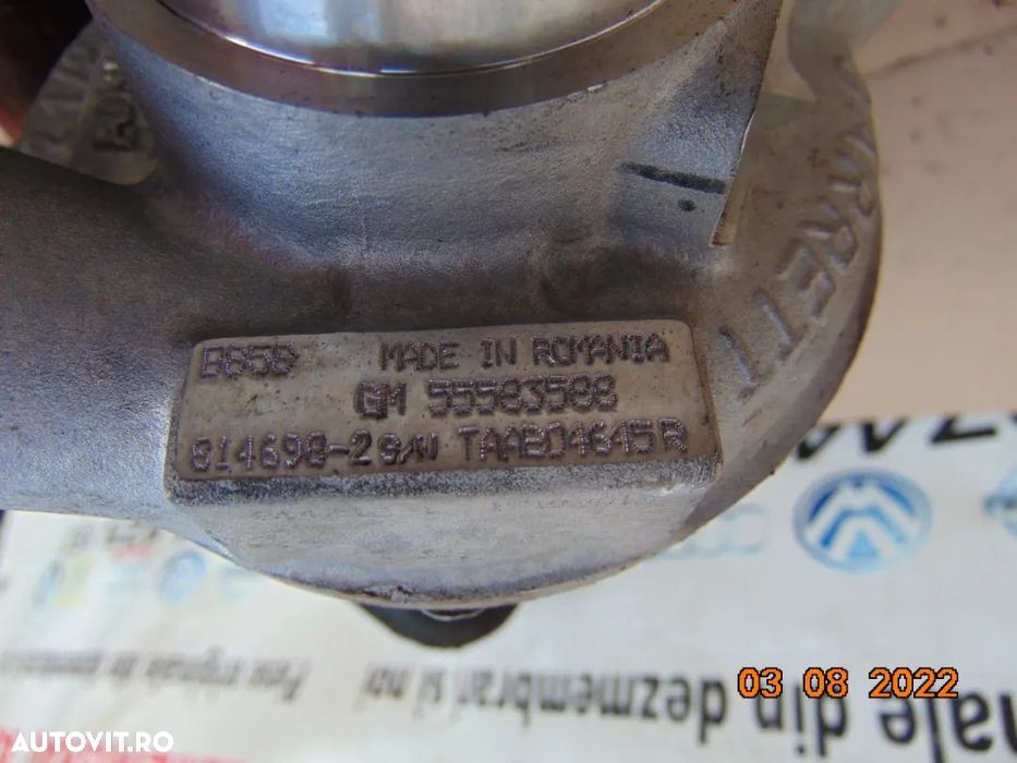 Turbina Opel Mokka 1.6cdti Astra K Mokka X Zafira C Insignia 1.6cdti - 6