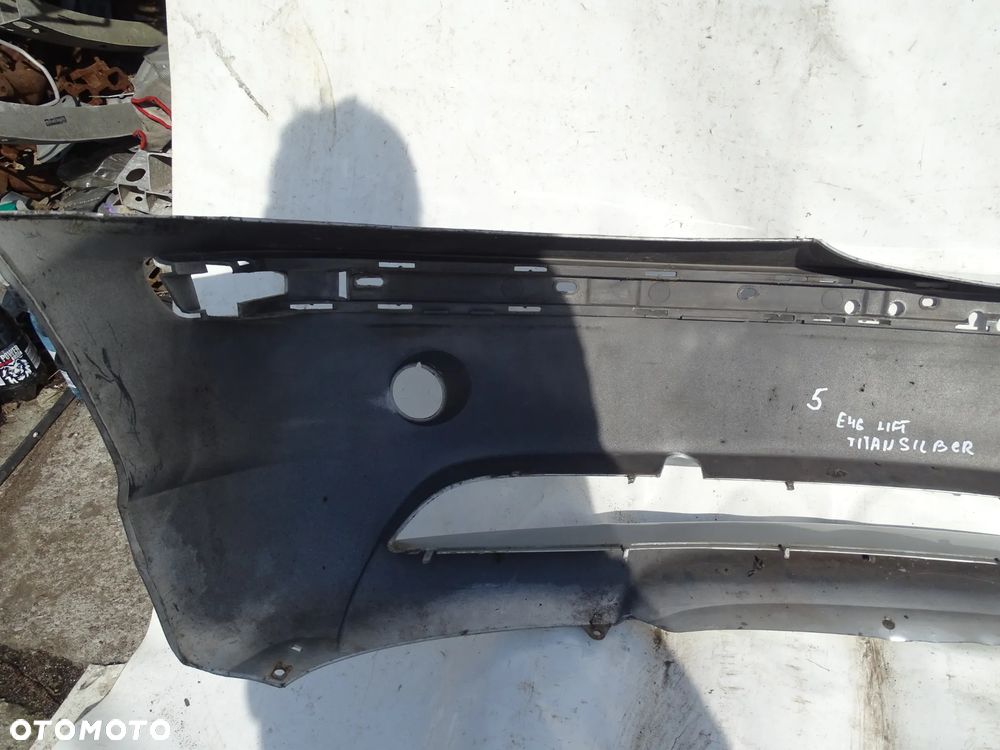 ZDERZAK PRZÓD PRZEDNI BMW E46 LIFT SEDAN KOMBI TITANSILBER F-VAT - 6