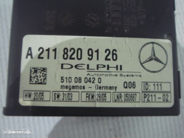 Modulo De Controlo De Alarme Mercedes-Benz C-Class Coupe Sport (Cl203) - 3
