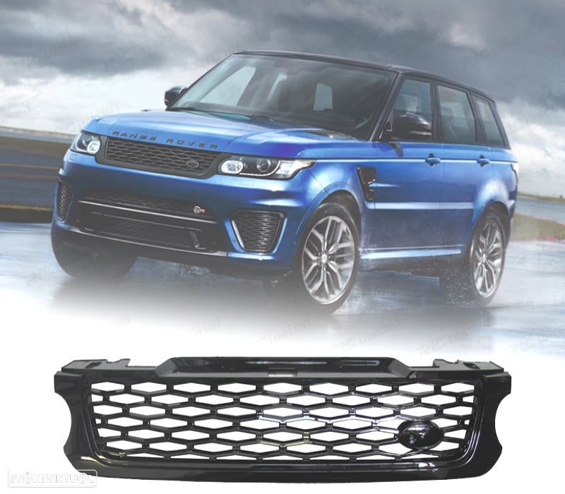 GRELHA RANGE ROVER SPORT L494 13-17 LOOK SVR PRETO BRILHANTE - 1