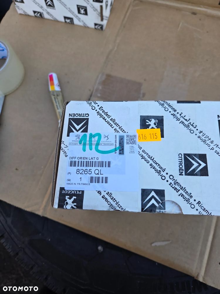 kratka nawiewu lewy przód przednia Peugeot 508 I 9686457377 8265QL - 6