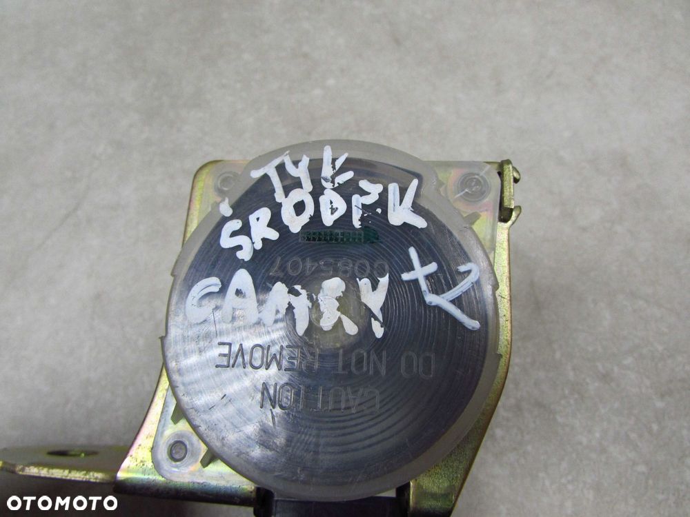 TOYOTA CAMRY V XV30 02-06 PAS BEZPIECZENSTWA TYL SRODEK 467053 7d5400 - 8