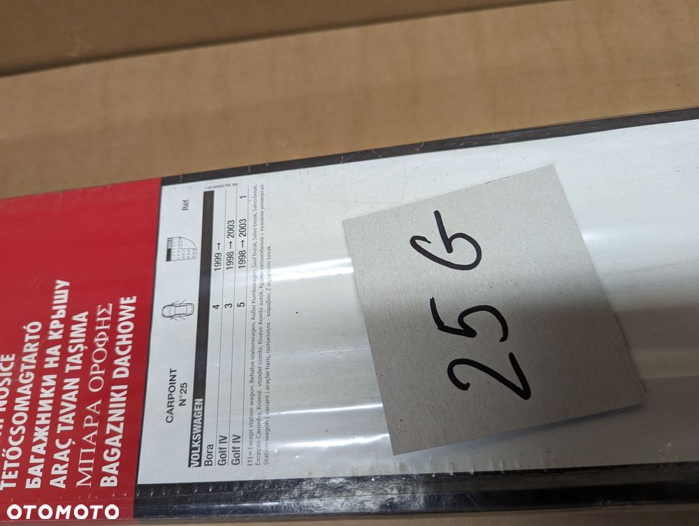 Bagażnik dachowy bazowy Volkswagen Bora Golf IV - 2