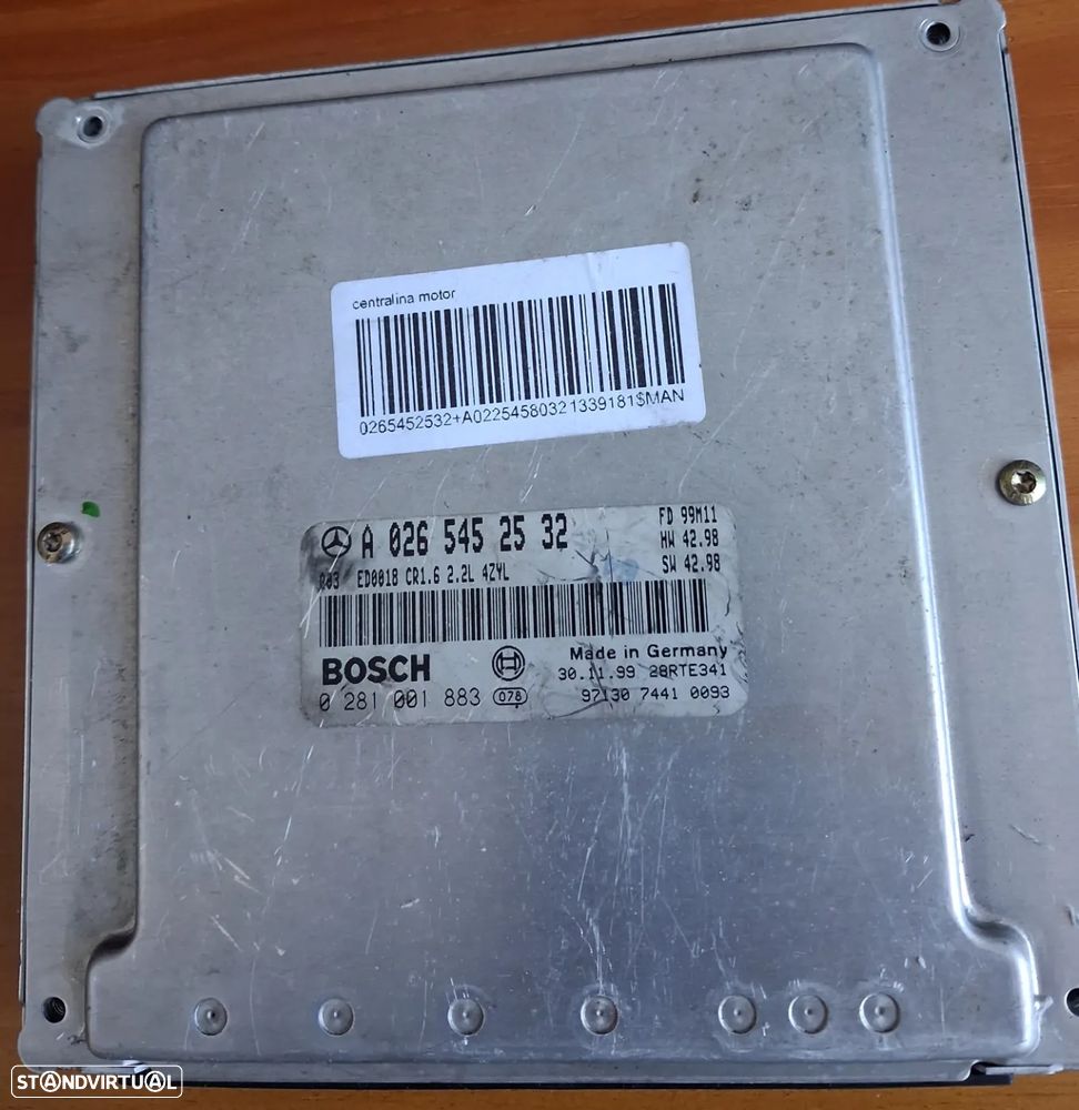 Centralina Mercedes E-220 CDI 1998/99 - 1