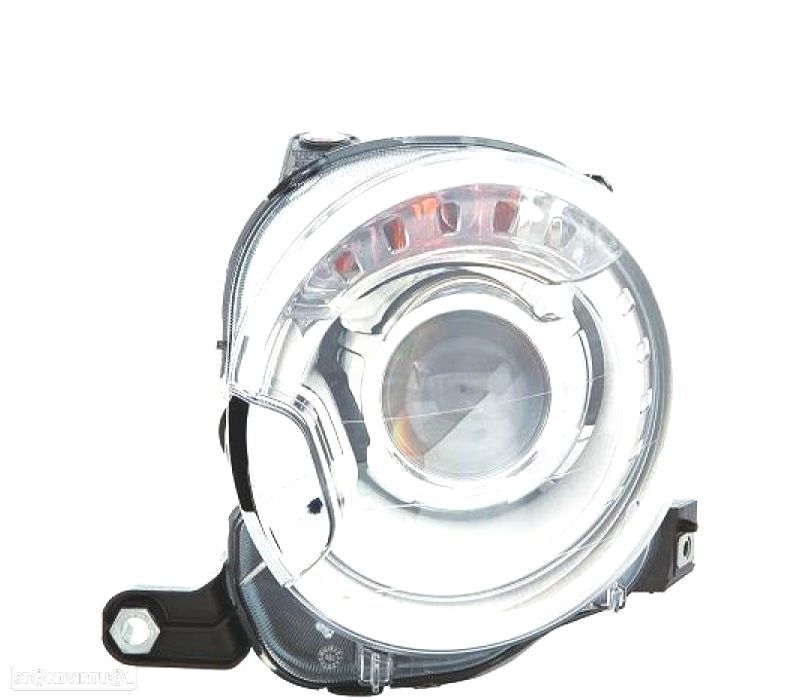 FAROL ESQUERDO XENON PARA FIAT 500 LIM. CABRIO 07-15 - 1