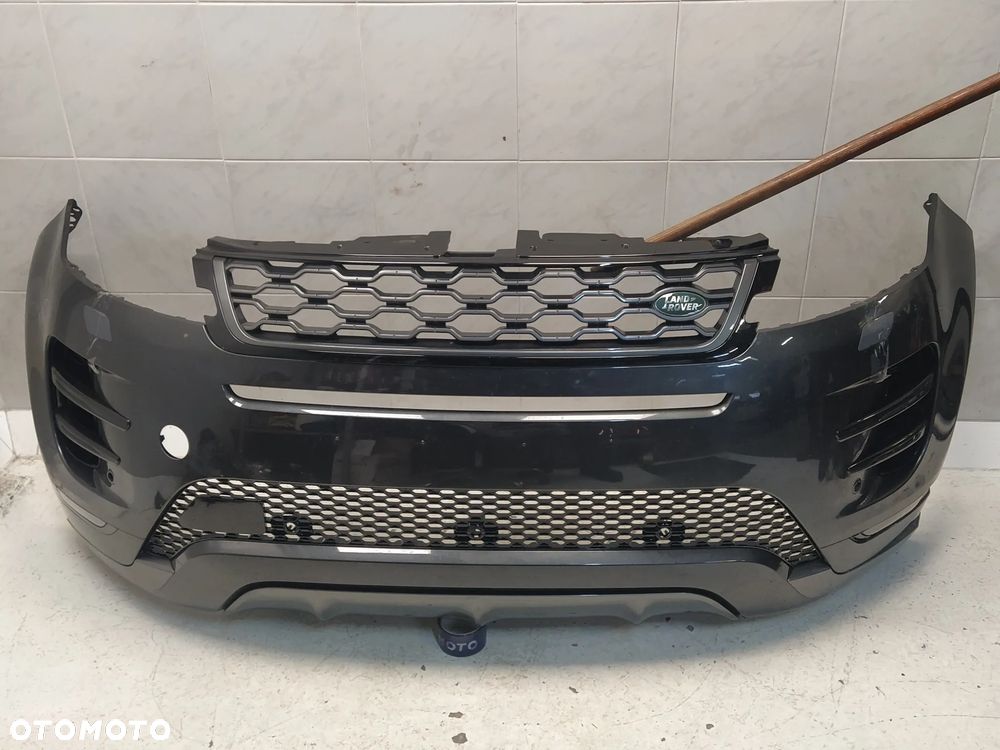 LAND ROVER EVOQUE L551 2020-2024 R-DYNAMIC ZDERZAK PRZÓD PRZEDNI GRILL 6XPDC 2X HALOGEN ORYGINAŁ - 2