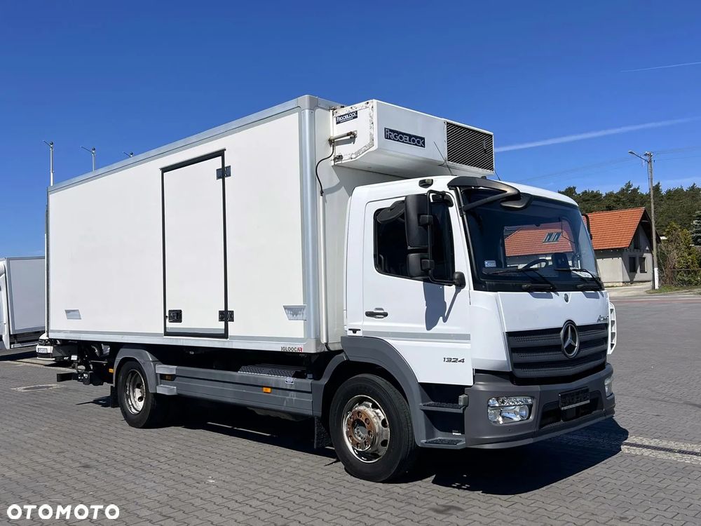 Mercedes-Benz ATEGO 1324 EURO 6 CHŁODNIA+DRZWI+WINDA+DRZWI BOCZNE FRIGOBLOCK BLOKADA MOSTU - 10