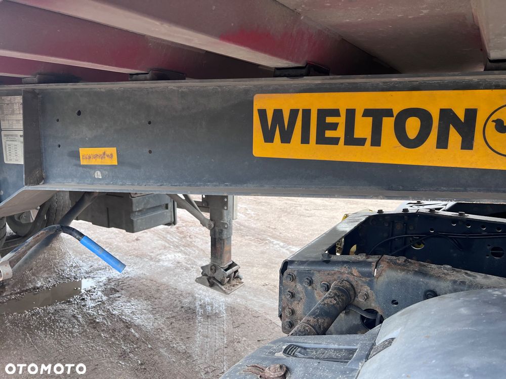 Wielton WYWROTKA WYNAJEM /  WIELTON / OSIE SAF / PODNOSZONA OŚ / 2017 rok !! - 10