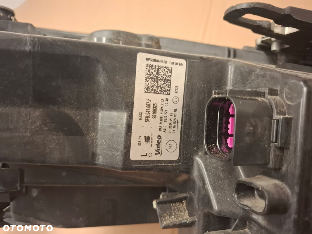 LAMPA PRZEDNIA SEAT LEON IV 4 5F FULL LED ORYGINAŁ - 9