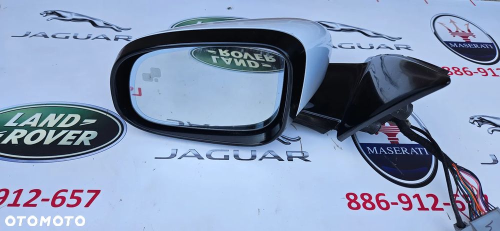 Jaguar XJ 351 LIFT 2015- Kompletne lusterko lewe Kierowcy USA KOLOR NAK 18 kabli KAMERA - 3