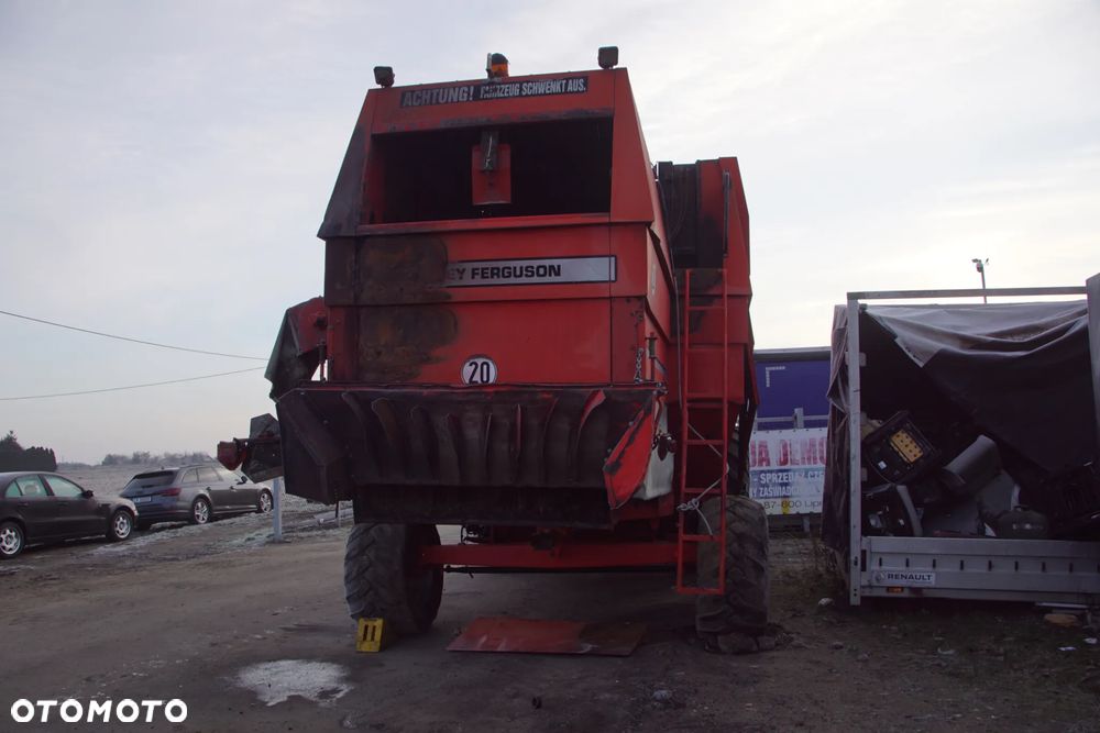 Kombajn na części - Massey Ferguson MF 36 7.6 220 KM 612 DSL 1997R Silnik Skrzynia Kabina Lampa Lusterko Schody Koło Deska Kokpit Sterownik Moduł Czujnik Kierownica Fotel - 8