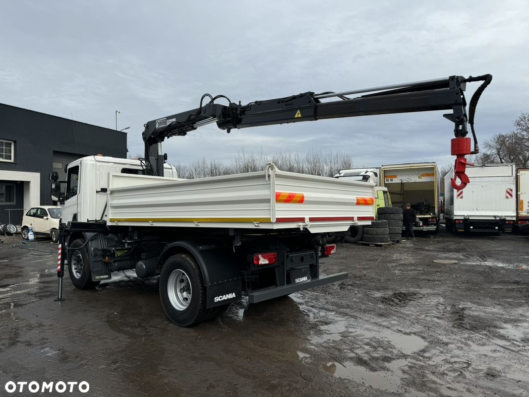 Scania P 320 / Wywrotka HDS HIAB - 8