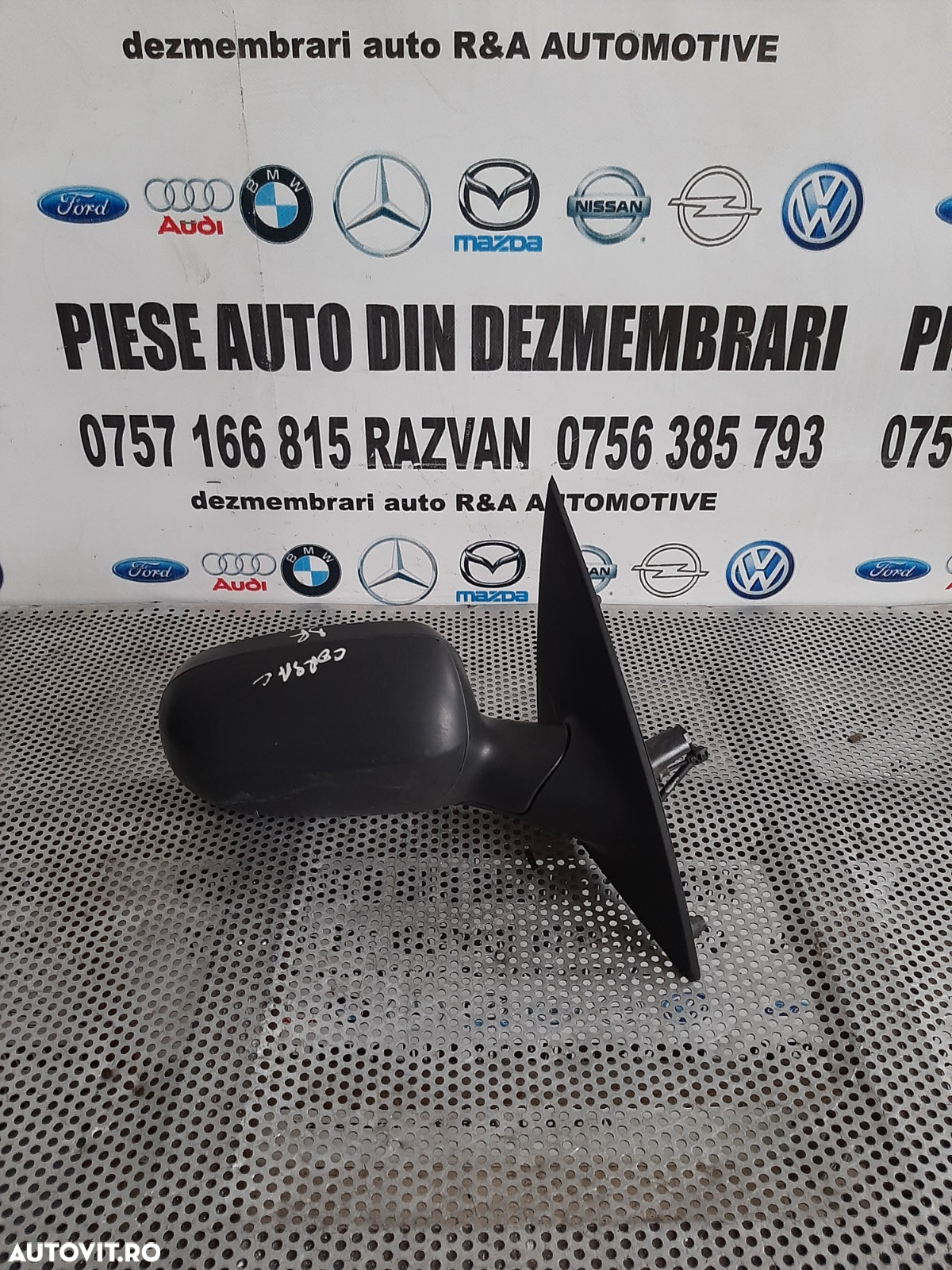 Oglinda Dreapta Manuala Opel Corsa C Fara Sticla Vanduta De Firma Cu Garantie Livram Oriunde In Tar - 4