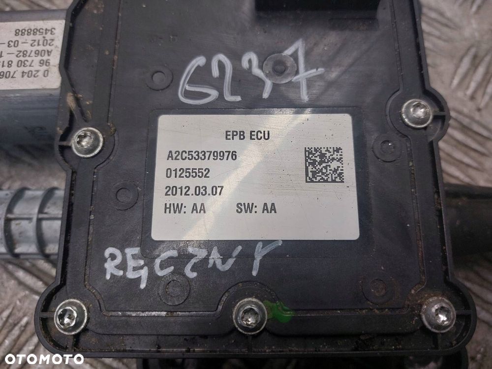 HAMULEC RĘCZNY ELEKTRYCZNY PEUGEOT 5008 I 9673081580 - 2