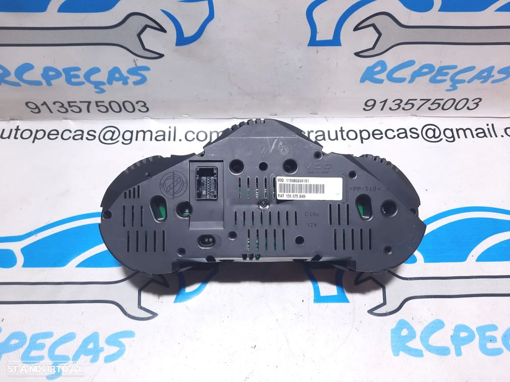 QUADRANTE MOSTRADORES PAINEL INSTRUMENTOS ALFA ROMEO GT 156071292 1100803040911805070484  ALFA ROMEO 147 - 3