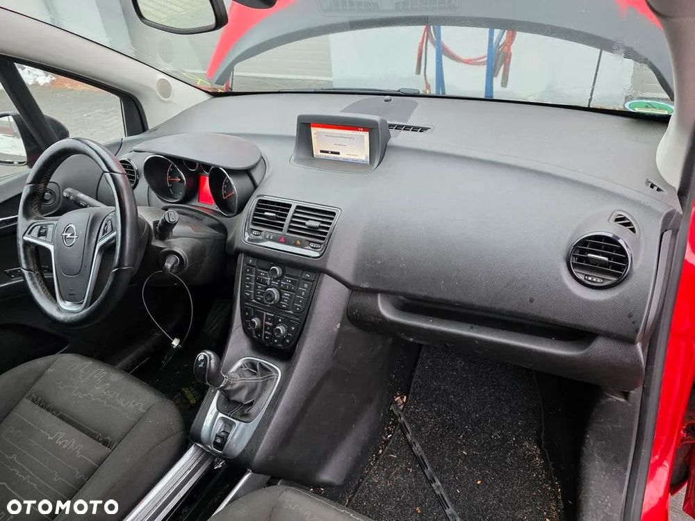 OPEL MERIVA B II 2 LIFT DESKA KONSOLA PASY NAPINACZE PODUSZKI KOKPIT ORYGINAŁ - 1