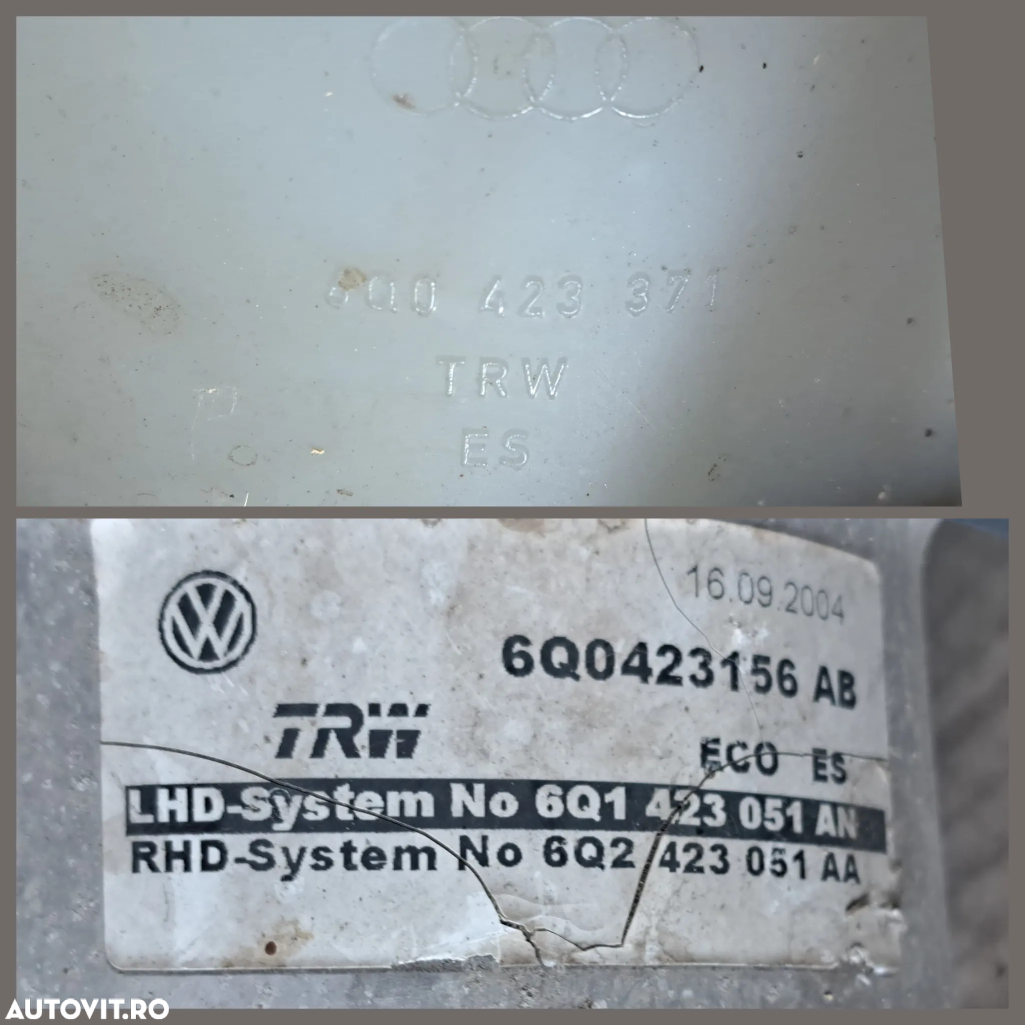 Pompa servo servodirectie TRW VW Polo 9N 1.4tdi, Seat Ibiza, Cordoba, Skoda Roomster, Fabia, Rapid - 3
