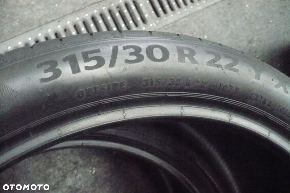2x CONTINENTAL PremiumContact 6 315/30R22 5,9mm 6mm 2022 - 3