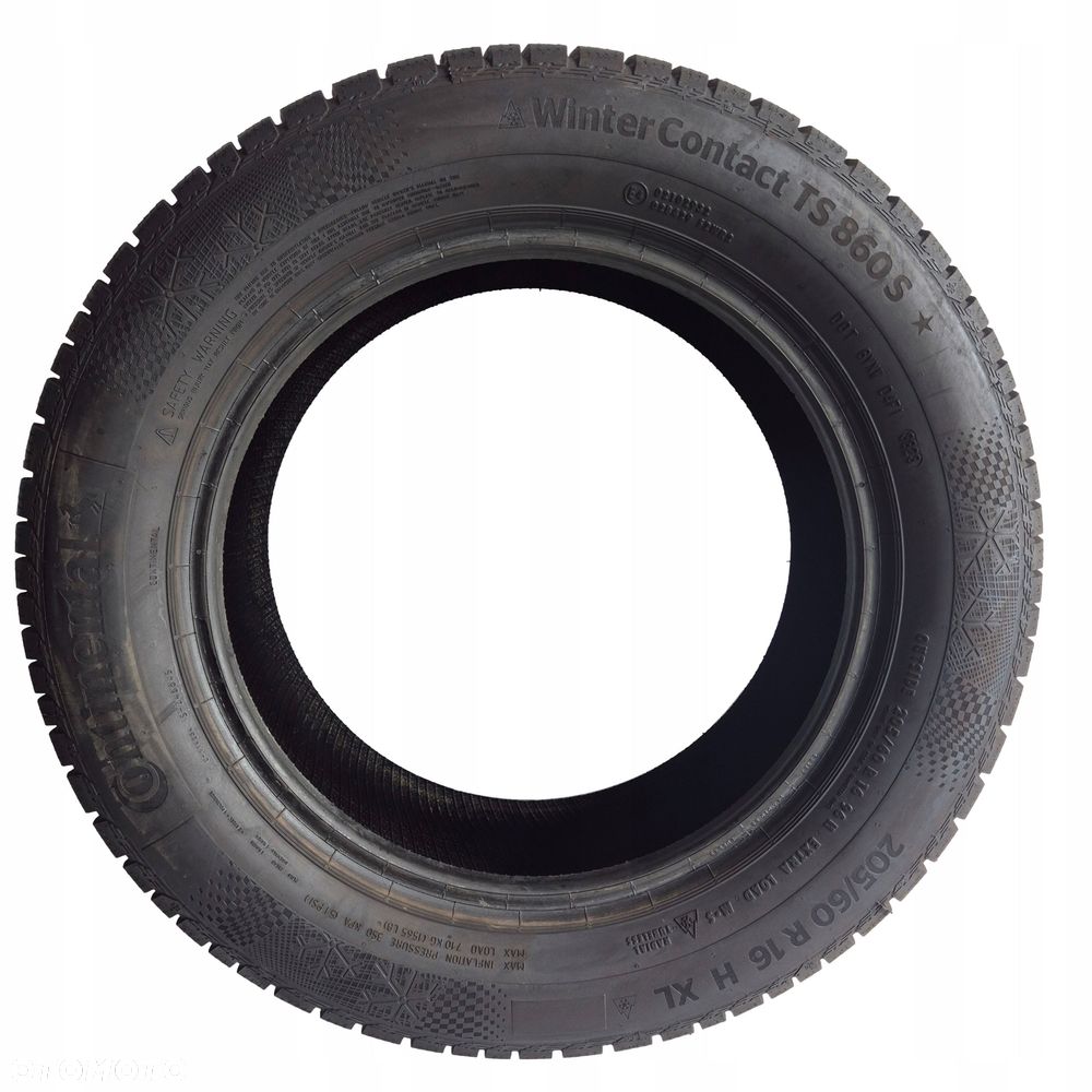 continental wintercontact ts860s 205/60 r16 96h 2023 8,5mm - 3