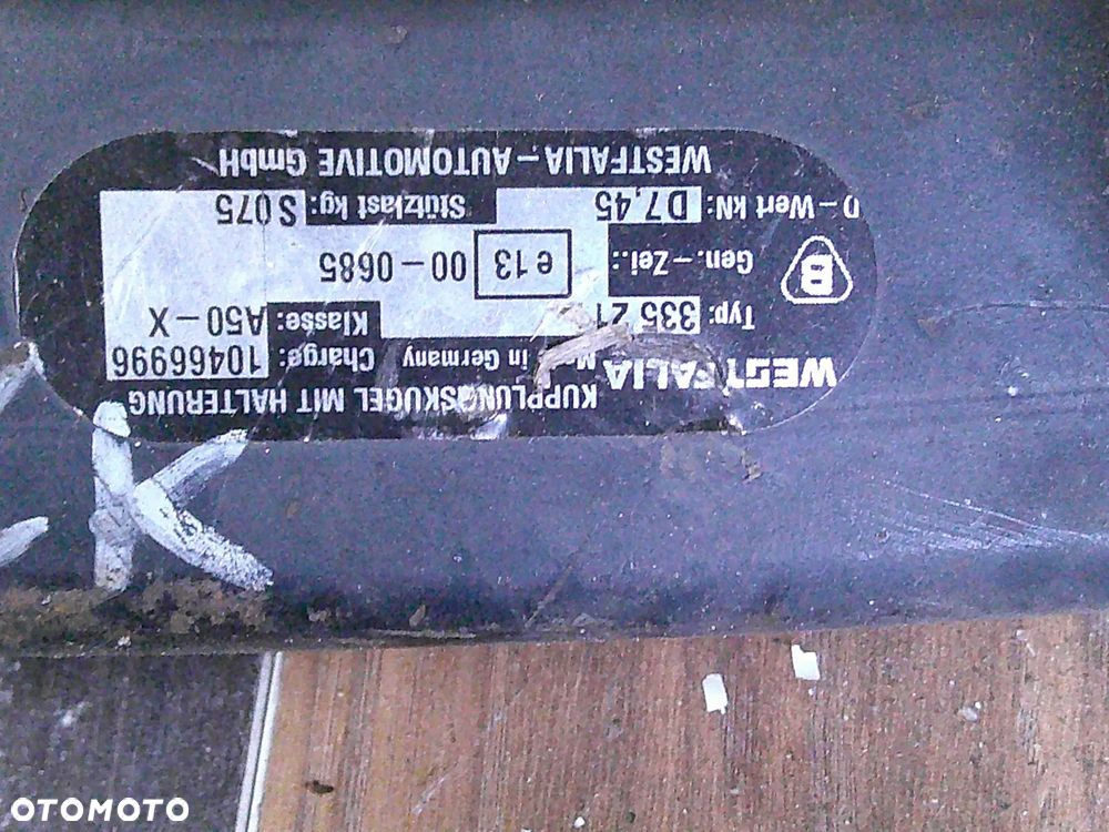 toyota corolla e11 97-02 liftback sedan hak holowniczy westfalia - 2