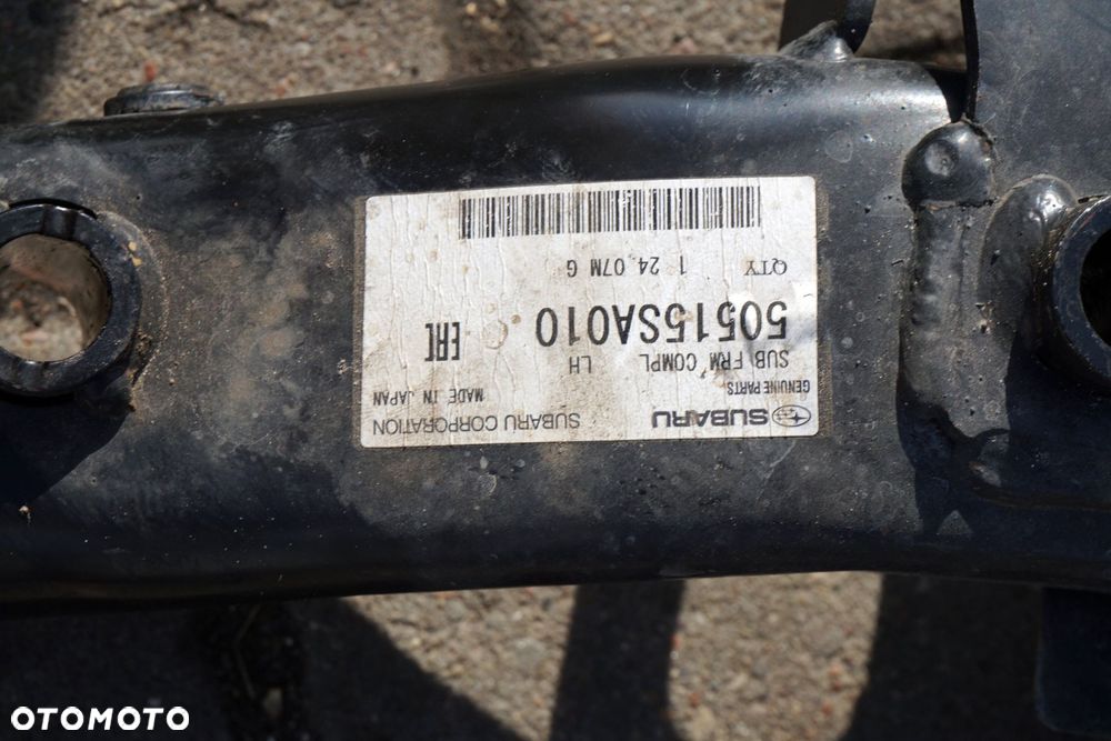 BELKA ZAWIESZENIA PRZEDNIEGO PRZÓD TRAWERS FORESTER II SG 50515SA010 50515SA000 LEWY PRAWY KPL SUBARU 2002-2006 - 17