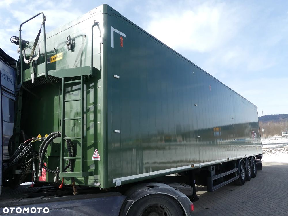 Feber Inter Cars LEGRAS 92m3 / WALKING FLOOR / OŚ PODNOSZONA / - 1