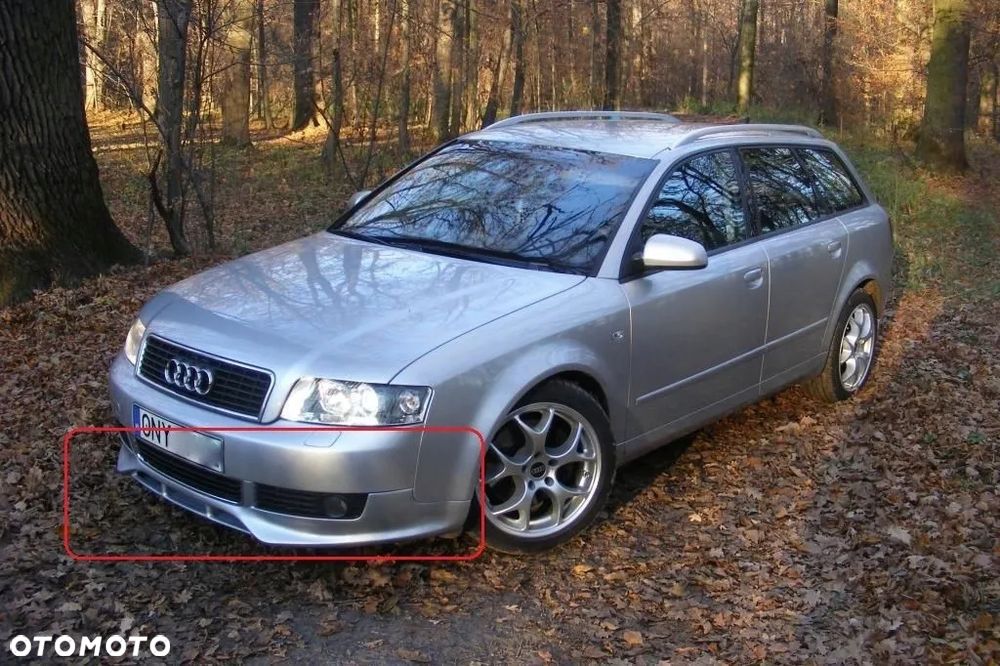 AUDI A4 B6 SEDAN KOMBI PRZEDNIA DOKŁADKA ZDERZAKA PODKŁAD - 4