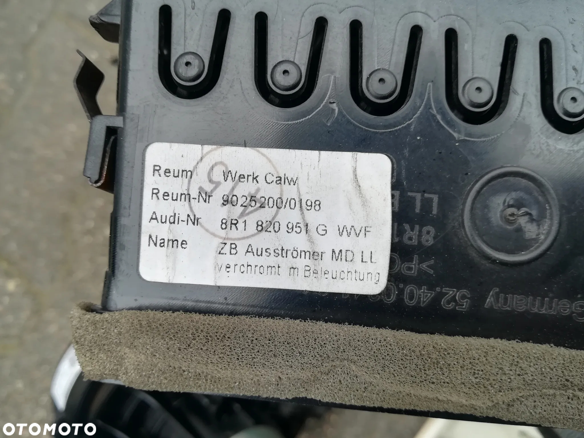 LICZNIK, PANEL MMI, MANETKA, TAŚMA ZWIJAK AUDI Q5 8R - 15