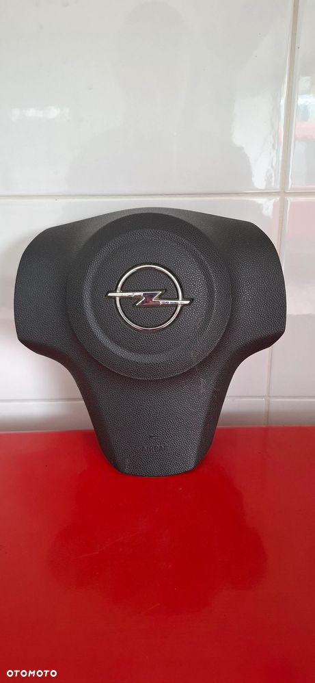 Opel Corsa D Air bag poduszka powietrzna kierowcy kierownica - 1