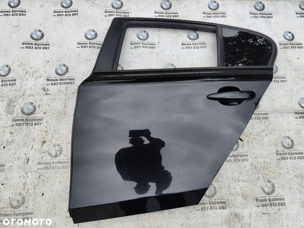 BMW E87 Drzwi tylne tył lewe Black Sapphire 475 - 2