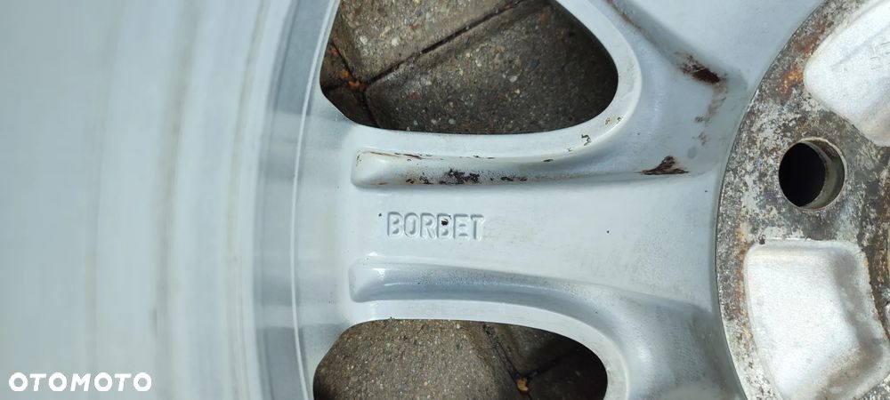 FELGI ALUMNIOWE 5x112 6,5Jx15 CALI ET50 BORBET 1RO601025A fi 57.1 VW SEAT SKODA 4 SZTUKI KOMPLET - 6