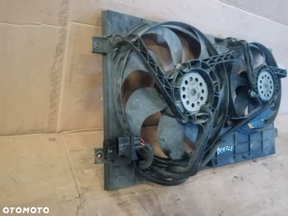 Wentylator chłodnicy wentylatory VW New Beetle 1C0121207D - 2