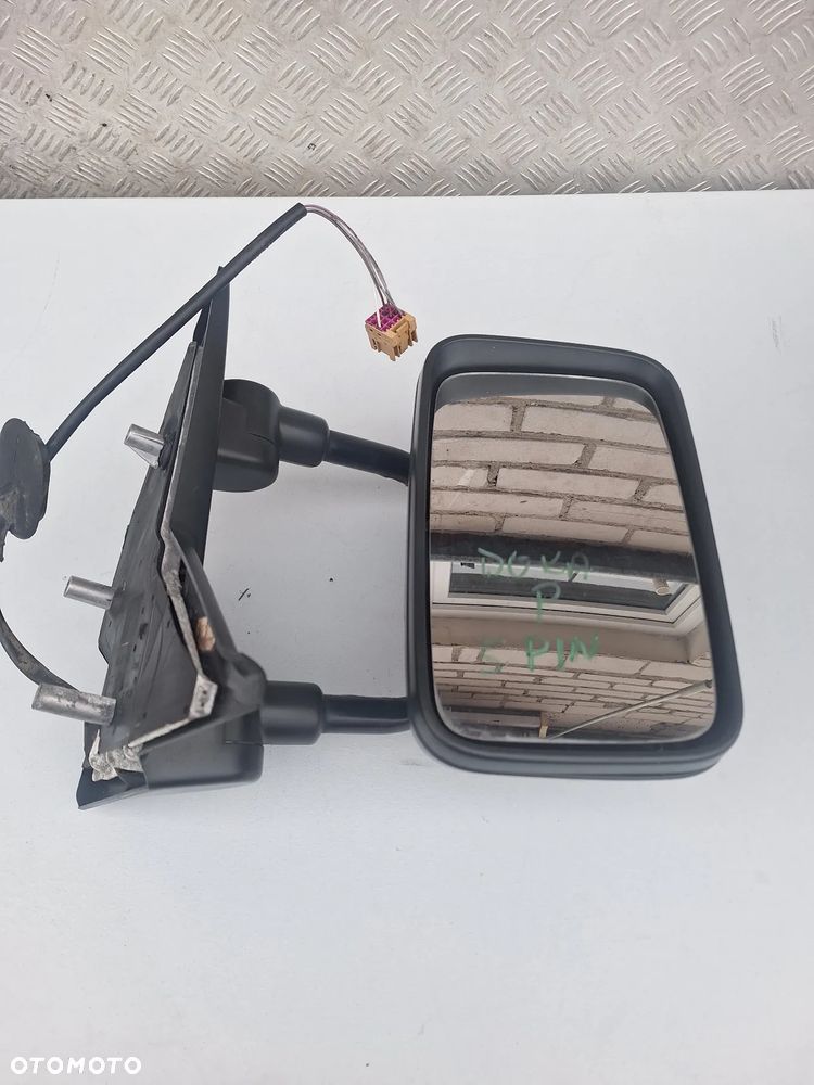 LUSTERKO ELEKTRYCZNE PRAWE PRAWY PRZÓD VW TRANSPORTER T5 LIFT DOKA 5PIN EU - 1