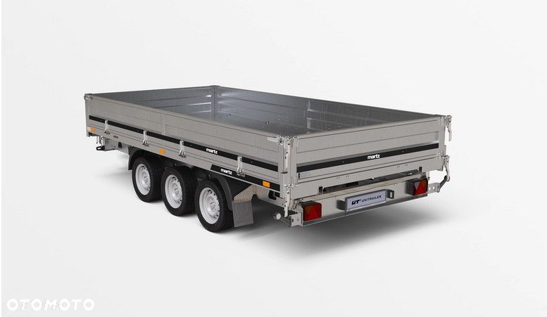Martz Przyczepa Kiprowana MARTZ KIPPER 400/3 C 3,5T 405x197x40 cm 3 osie 3500kg 3-stronny kiper elektryczny+ręczny dostawa pod dom - 2
