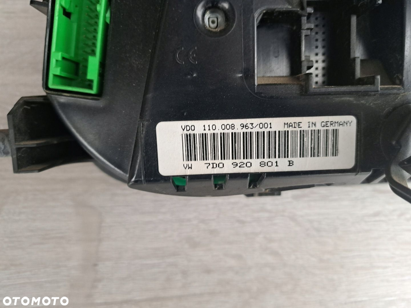 VW T4 LICZNIK ZEGARY 7D0920801B - 4