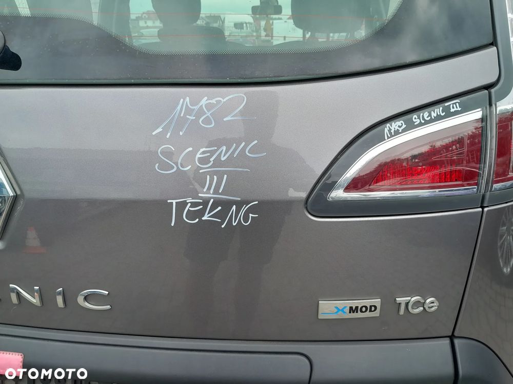 RENAULT SCENIC III XMOD KLAPA BAGAŻNIKA TYLNA TYŁ KOLOR: TEKNG - 8